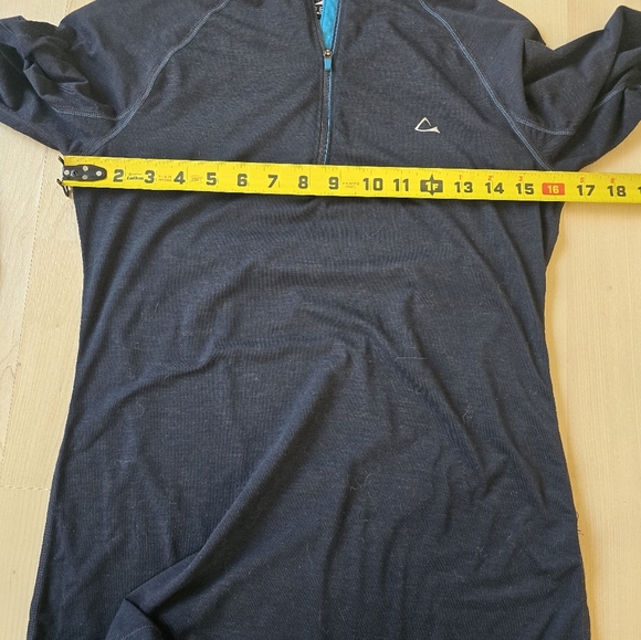 Paradox Merino Blend Quarter Zip Size Medium - Picture 8 of 10
